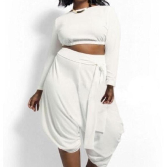 Winter Sale❄️ Fierce Crop Top Pants Set - Picture 4 of 7